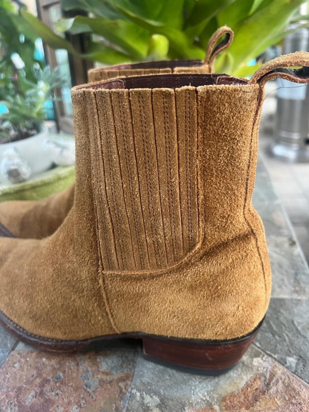 Tecovas Piper suede bootie 8 / 8.5 - Picture 2 of 10